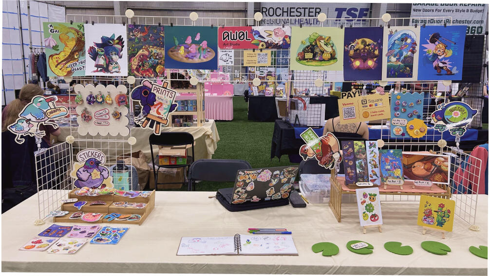My booth @ FC3!